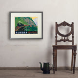 Alaska: Skagway - Art Print, 18x24 / Standard / Gray
