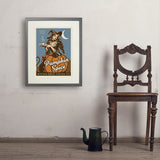 Witches' Brew Coffee Co. (Pumpkin Spice Blend) - Art Print, 18x24 / Standard / Gray