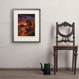 Mythical Creatures: Chupacabra - Art Print, 18x24 / Standard / Gray