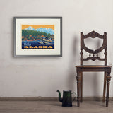 Alaska: Sitka - Art Print, 18x24 / Standard / Gray