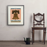 250th Anniversary USA: Liberty Bell - Art Print, 18x24 / Standard / Gray