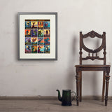 Legends Of The National Parks: 16-Image Print - Art Print, 18x24 / Standard / Gray