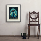20,000 Leagues Under the Sea: Jules Verne - Art Print, 18x24 / Standard / Gray