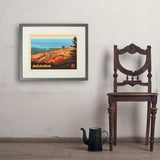 Acadia National Park: 100th Anniversary (Horizontal) - Art Print, 18x24 / Standard / Gray