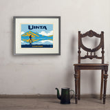Salt Flat (Pub Poster) - Art Print, 18x24 / Standard / Gray