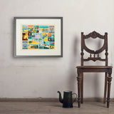 Coastal Collection Collage (Horizontal) - Art Print, 18x24 / Standard / Gray