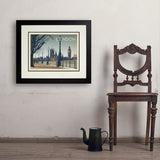 England: London, Horizontal - Art Print, 18x24 / Deluxe / Black