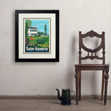 saint--gaudens-national-historical-park-nh - 18x24 / Deluxe / Black / Env
