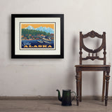 Alaska: Sitka - Art Print, 18x24 / Deluxe / Black