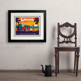 West Coast Surf Van (Pub Poster) - Art Print, 18x24 / Deluxe / Black
