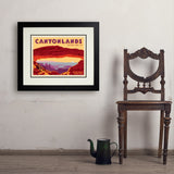 Canyonlands:  Mesa Arch - Art Print, 18x24 / Deluxe / Black