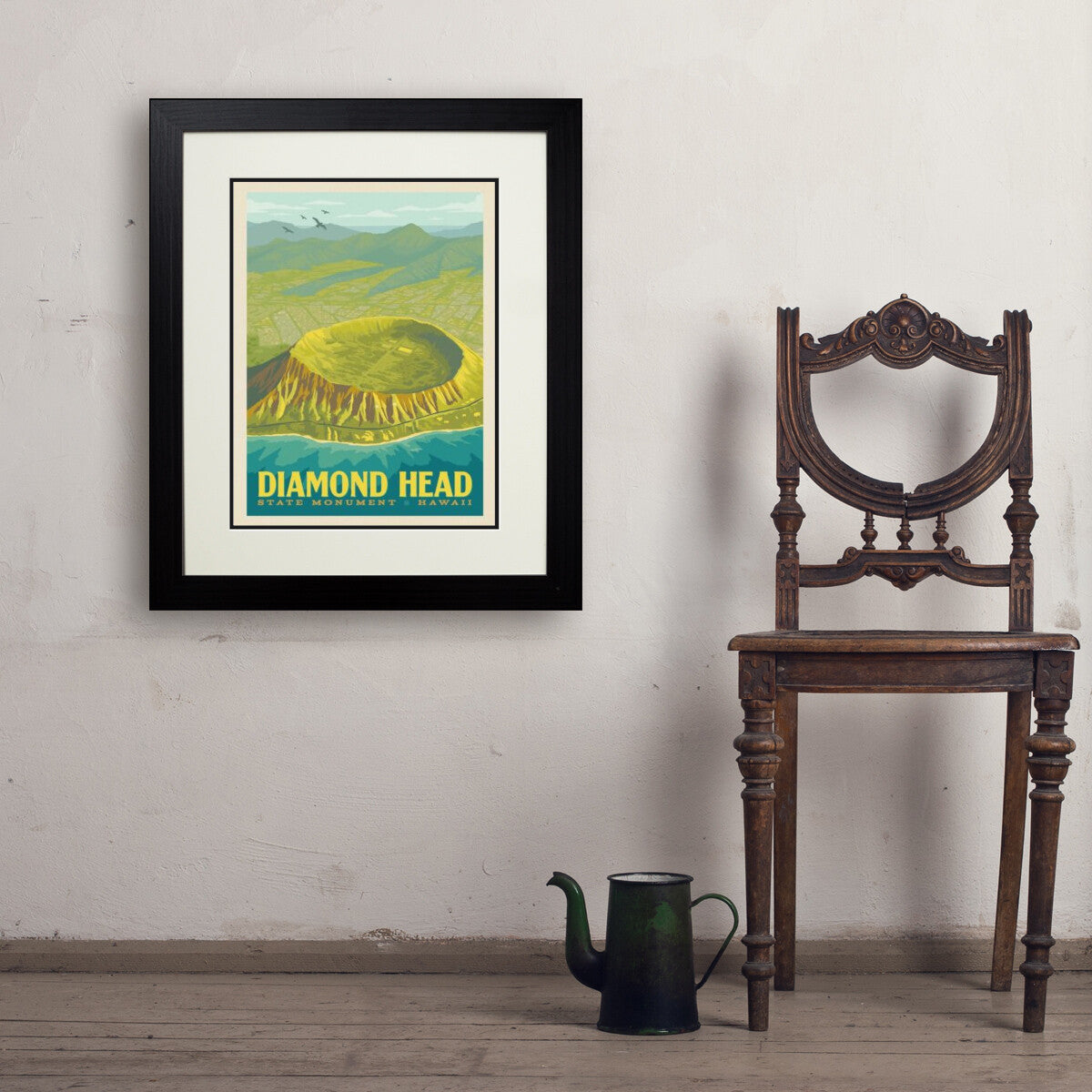 Diamond Head State Monument, Hawaii — National Monument Poster