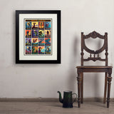 Legends Of The National Parks: 16-Image Print - Art Print, 18x24 / Deluxe / Black