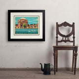 San Francisco: Palace of Fine Arts - Art Print, 18x24 / Deluxe / Black