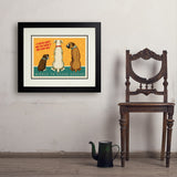 Middle Tennessee Boxer Rescue Fundraiser Print #4 (Nubs) - Art Print, 18x24 / Deluxe / Black