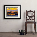 Golden Spike (Pub Poster) - Art Print, 18x24 / Deluxe / Black