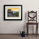 Great Smoky Mountains Horizontal Print - Art Print, 18x24 / Deluxe / Black