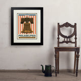 250th Anniversary USA: Liberty Bell - Art Print, 18x24 / Deluxe / Black