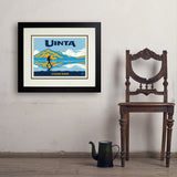 Salt Flat (Pub Poster) - Art Print, 18x24 / Deluxe / Black