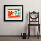Chill in the Ville (Horizontal) - Art Print, 18x24 / Deluxe / Black