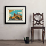 France: Paris, Notre Dame, Horizontal - Art Print, 18x24 / Deluxe / Black