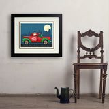 Nashville Or Bust - Art Print, 18x24 / Deluxe / Black