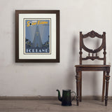 ...2026 Total Solar Eclipse: Reykjavik, Iceland - Art Print, 18x24 / Deluxe / Brown
