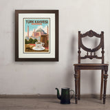 Turkish Coffee - Art Print, 18x24 / Deluxe / Brown