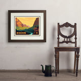 Zion National Park: 100th Anniversary (Horizontal) - Art Print, 18x24 / Deluxe / Brown