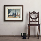 England: London, Horizontal - Art Print, 18x24 / Deluxe / Brown