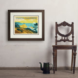 Coastal California: Horizontal Print - Art Print, 18x24 / Deluxe / Brown