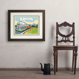 Detour (Pub Poster) - Art Print, 18x24 / Deluxe / Brown