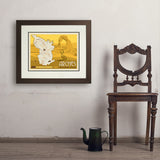 Map of Arches National Park - Art Print, 18x24 / Deluxe / Brown