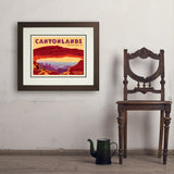 Canyonlands:  Mesa Arch - Art Print, 18x24 / Deluxe / Brown