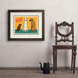 Middle Tennessee Boxer Rescue Fundraiser Print #4 (Nubs) - Art Print, 18x24 / Deluxe / Brown