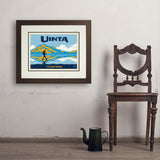 Salt Flat (Pub Poster) - Art Print, 18x24 / Deluxe / Brown