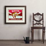 Cutthroat Trout (Pub Poster) - Art Print, 18x24 / Deluxe / Brown