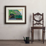 Alaska: Skagway - Art Print, 18x24 / Deluxe / Brown