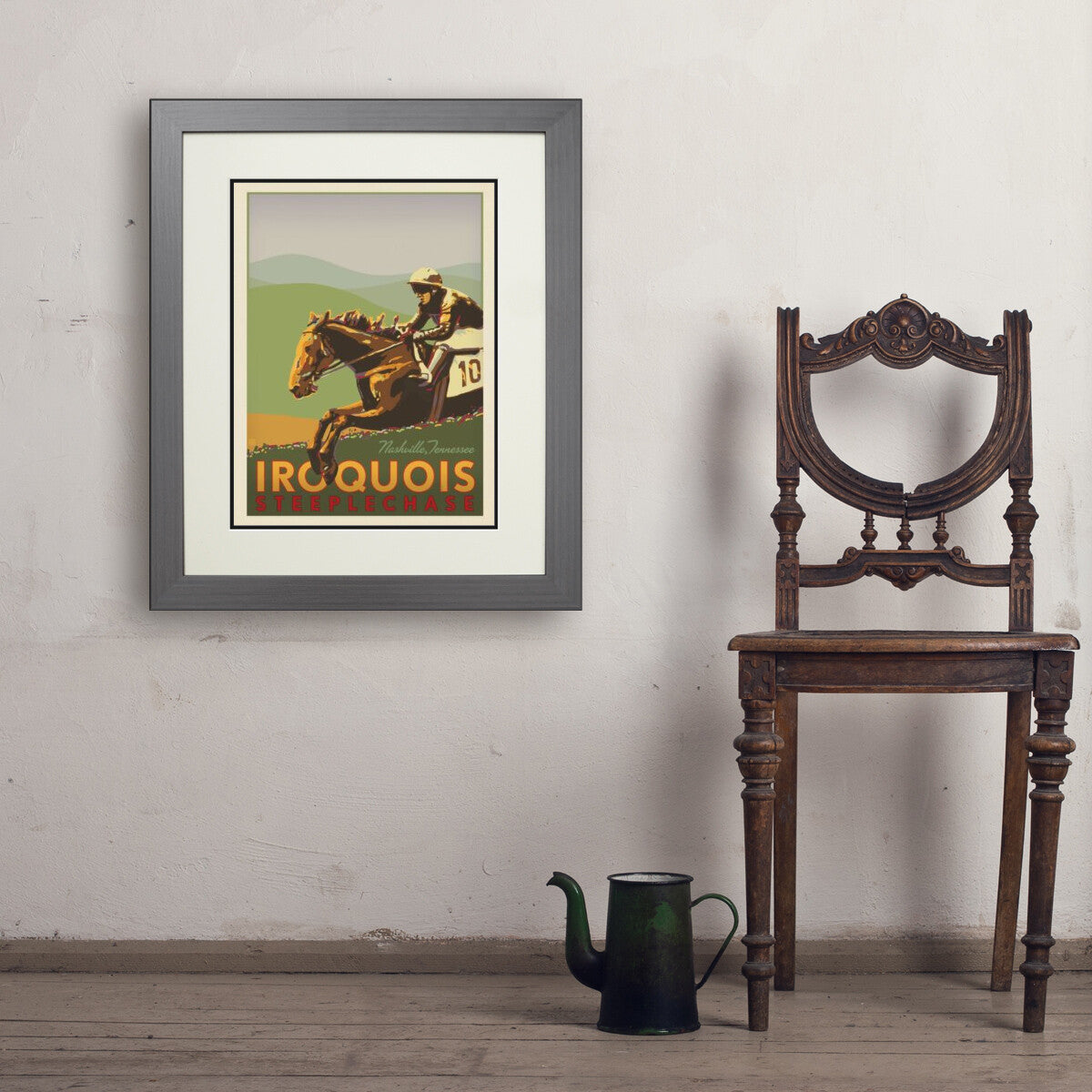 額装品/The Horse/トゥイヤ リンドストローム/ポスター/インテリア The