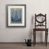 ...2026 Total Solar Eclipse: Reykjavik, Iceland - Art Print, 18x24 / Deluxe / Gray