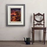 Mythical Creatures: Chupacabra - Art Print, 18x24 / Deluxe / Gray
