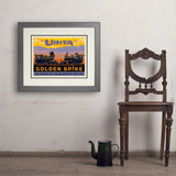 Golden Spike (Pub Poster) - Art Print, 18x24 / Deluxe / Gray