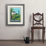 saint--gaudens-national-historical-park-nh - 18x24 / Deluxe / Gray / Env