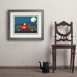 Nashville Or Bust - Art Print, 18x24 / Deluxe / Gray