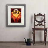1984: George Orwell - Art Print, 18x24 / Deluxe / Gray