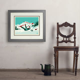 Yard Sale - Art Print, 18x24 / Deluxe / Gray