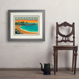 Monterey, California: Lovers Point Park - Art Print, 18x24 / Deluxe / Gray