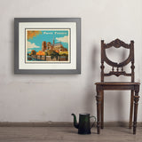 France: Paris, Notre Dame, Horizontal - Art Print, 18x24 / Deluxe / Gray