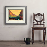 Zion National Park: 100th Anniversary (Horizontal) - Art Print, 18x24 / Deluxe / Gray
