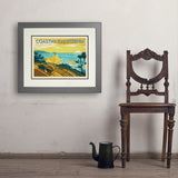Coastal California: Horizontal Print - Art Print, 18x24 / Deluxe / Gray